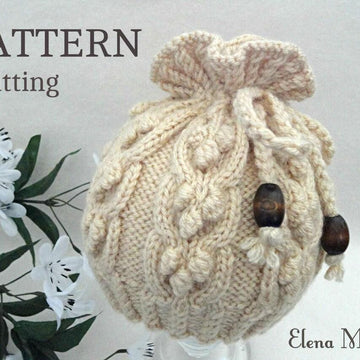 Knitting PATTERN Knitted Baby Beanie
