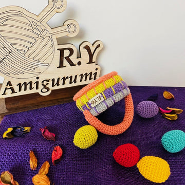 Easter eggs basket