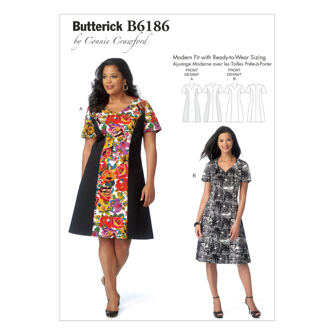 Butterick Misses'/Women's Dress B6186 - Sewing Pattern
