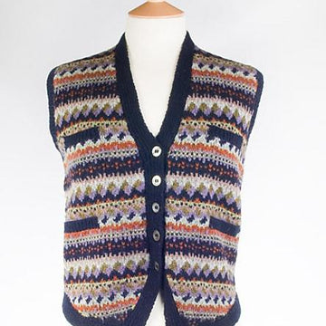 Spot tuxedo waistcoat