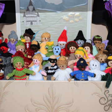 Super-Speedy Finger Puppets Knitting Pattern Snoo's Knits