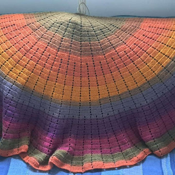 Marigold shawl
