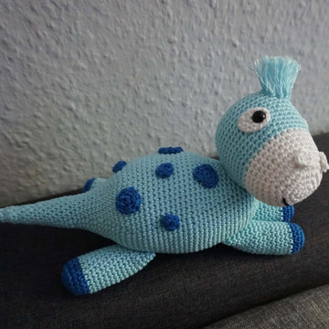 Amigurumi Häkelanleitung Dinosaurier Rexi