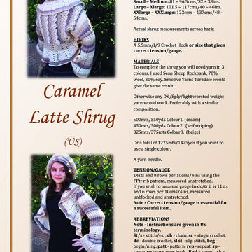 Caramel Latte Shrug
