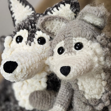 Woolfi the Wolf - ADHD-friendly Crochet Pattern