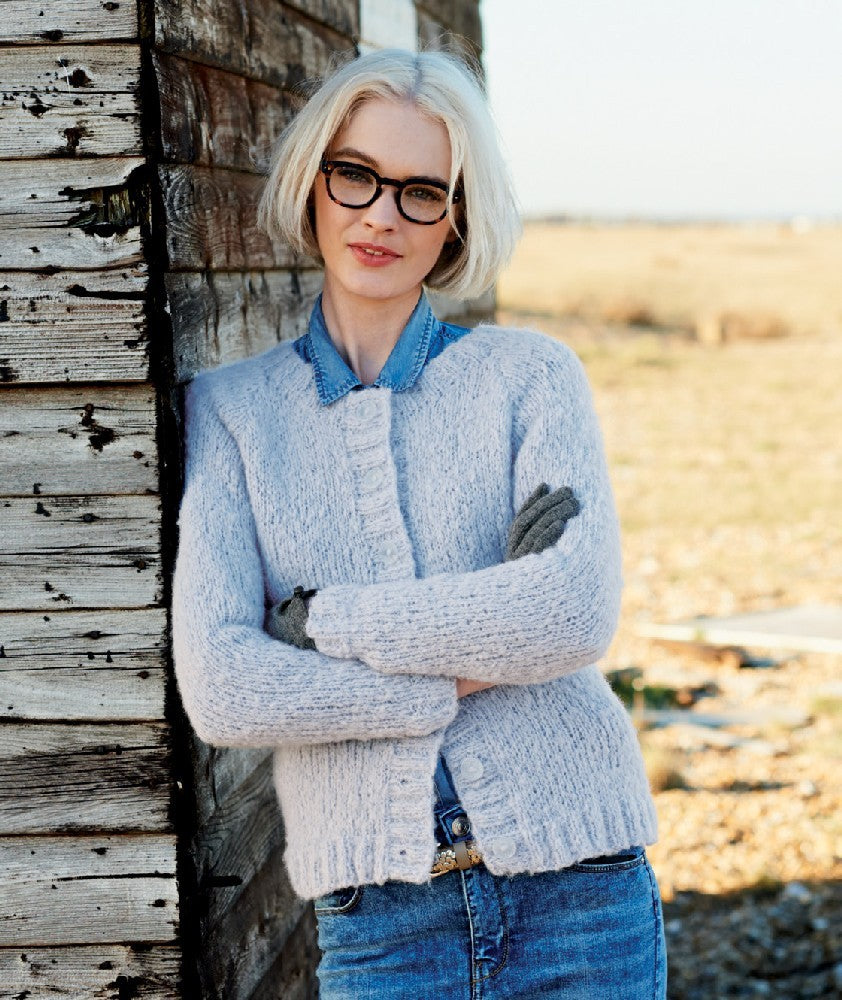 Cardigan and Sweater in Rico Fashion Light Luxury - 353 - Leaflet