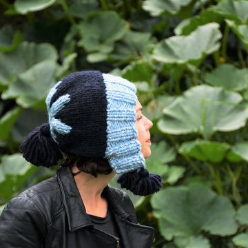 Light Blue Flower Hat