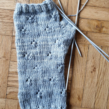 Wrist warmers "Rosemary"