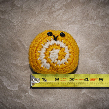 Pumpkin Roll Amigurumi Food