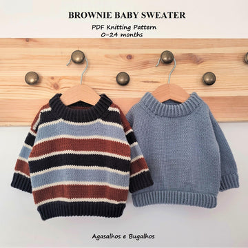 Brownie Baby Sweater | 0-24 months