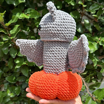 Halloweenie Bat Crochet Funny