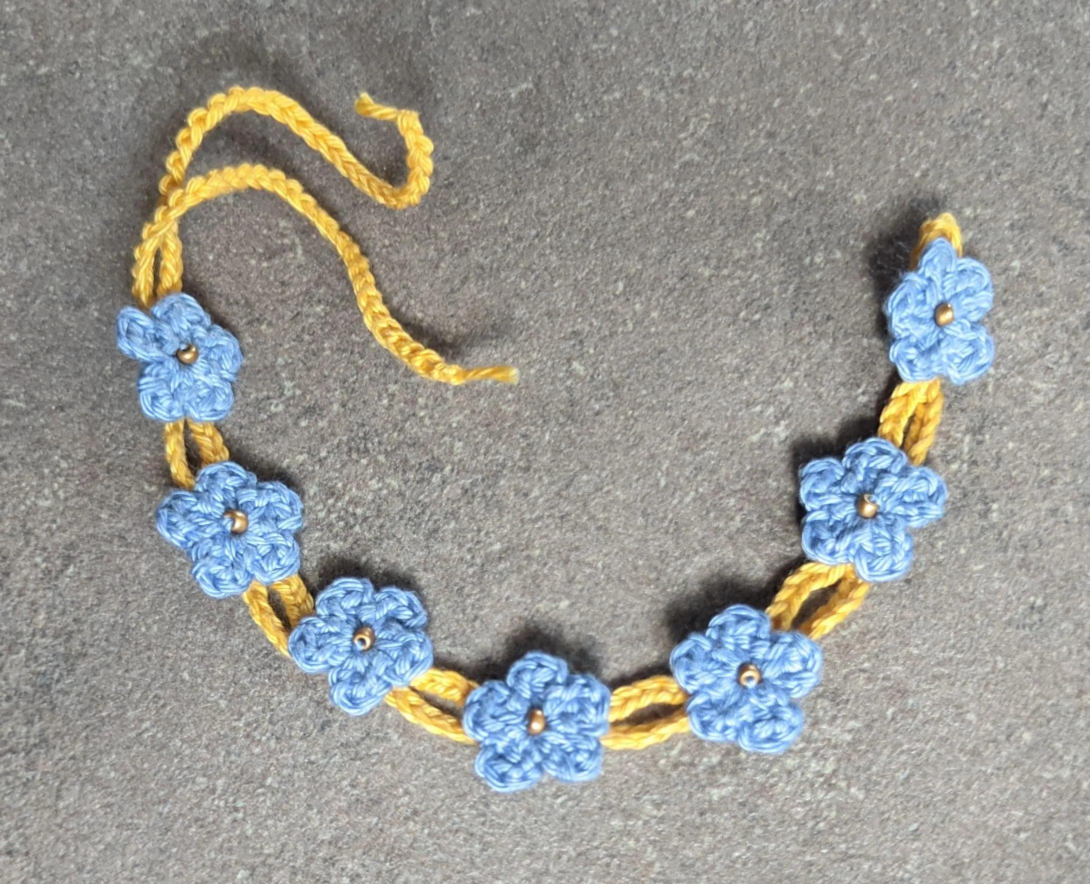 Bracelet Flowers English-US