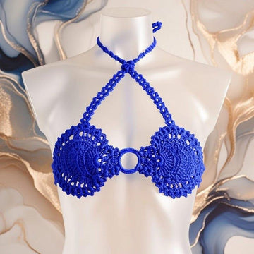 Crochet Pineapple Bra Pdf + Video Tutorial