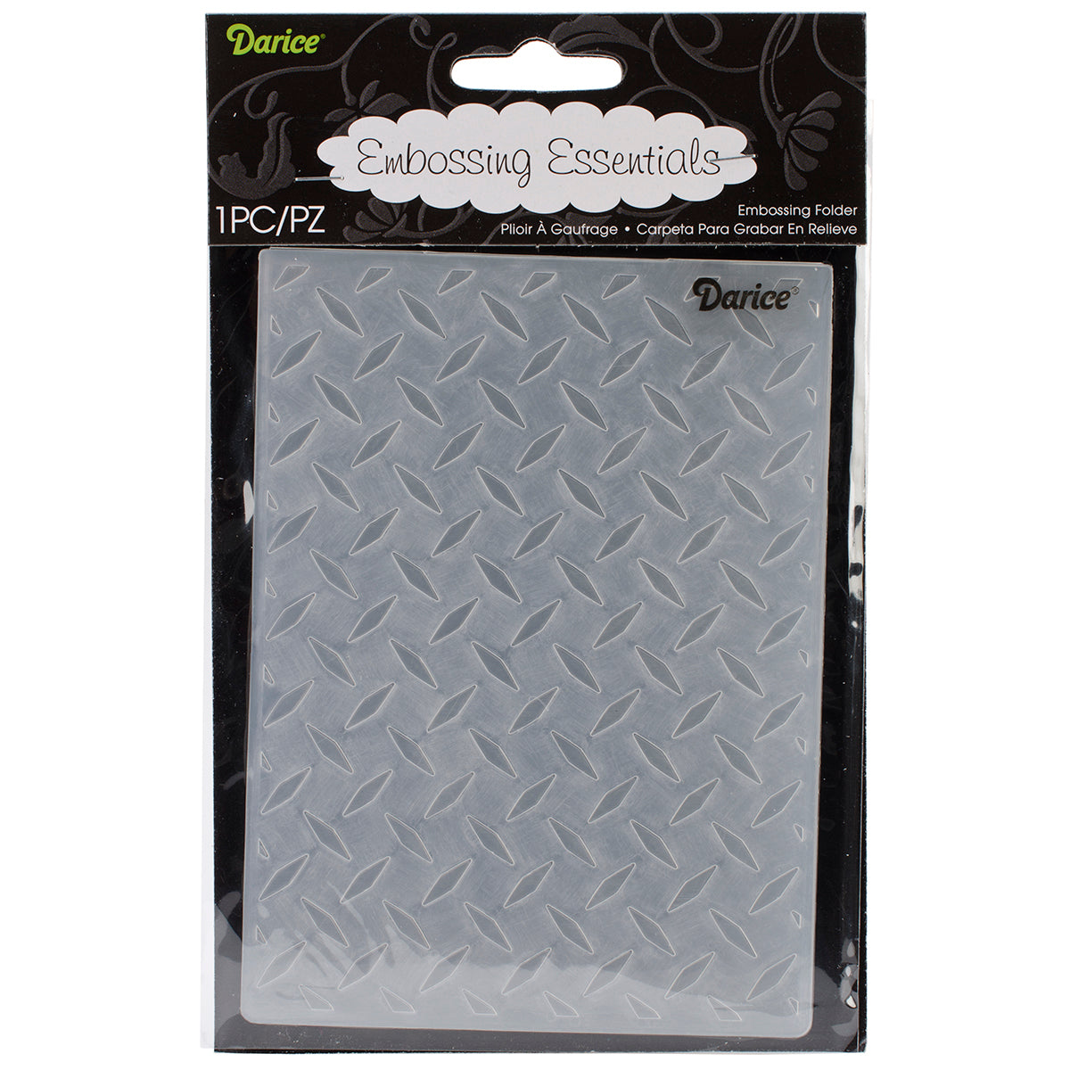 Darice Embossing Folder 4.25"X5.75" - Diamond Plate
