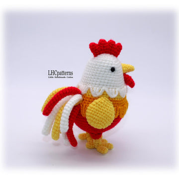 Ruby the Rooster Crochet Pattern