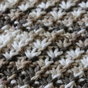 Star Stitch Dishcloth