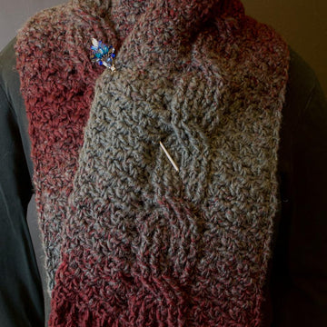 Cozy Cabled Scarf