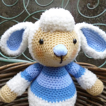 Lulu and Lollo Lamb Amigurumi Crochet Pattern