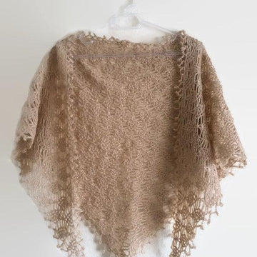 Pineapple Lace Shawl