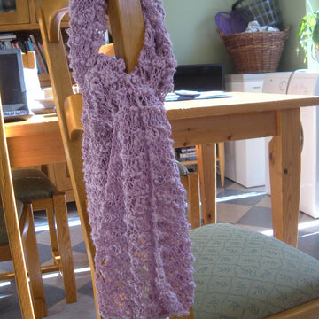 Simple lace scarf - Opium