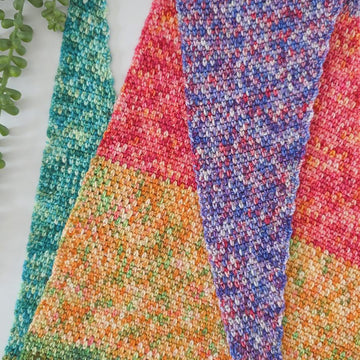 Magic Moss Stitch Scarf