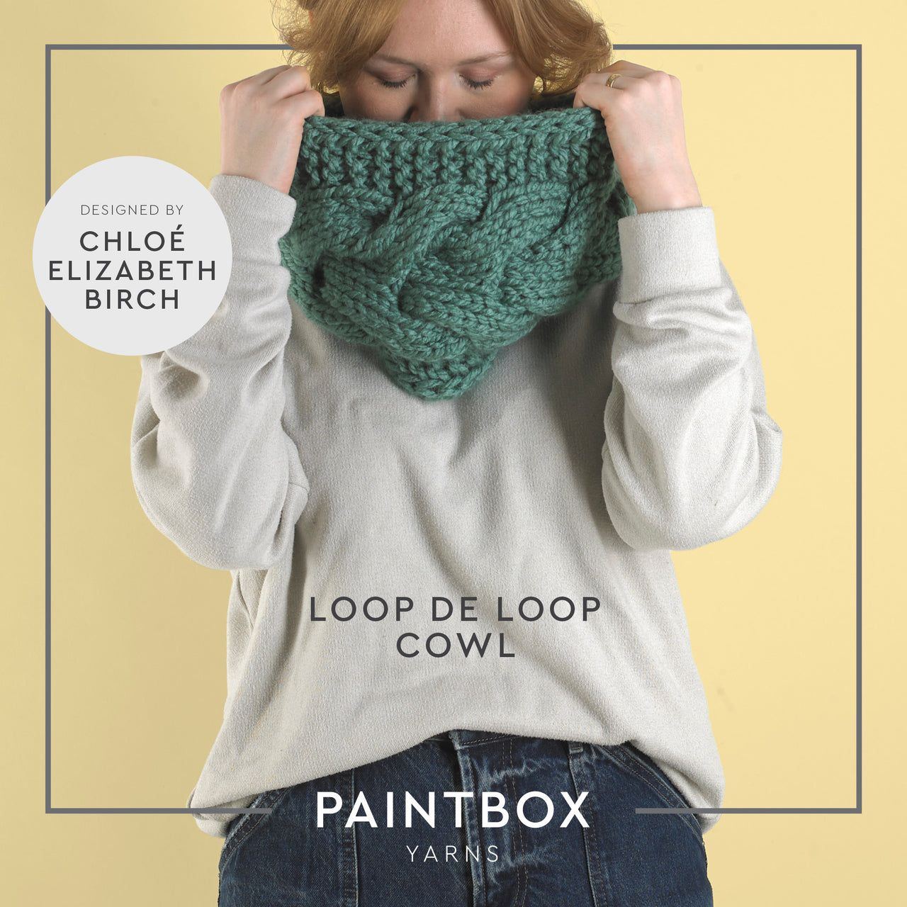 Loop de Loop Cowl - Free Knitting Pattern for Women in Paintbox Yarns Simply Super Chunky