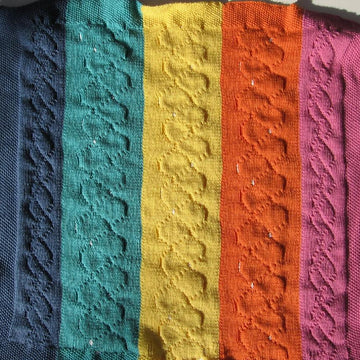 Double Cable Blanket