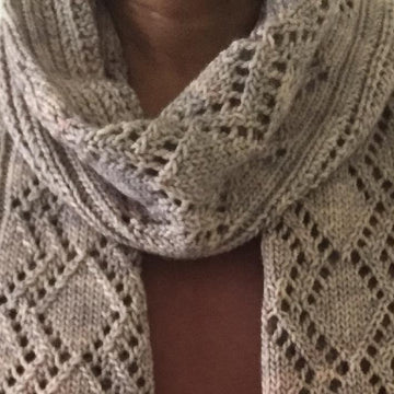 Devonshire Scarf with Fingerless Mitts