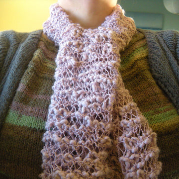 Simple lace scarf - Opium