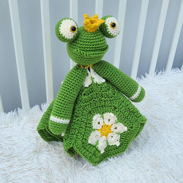 Froggy The Frog Lovey Baby Comforter