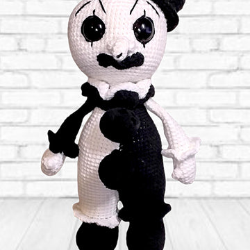 Black And White Horror Clown