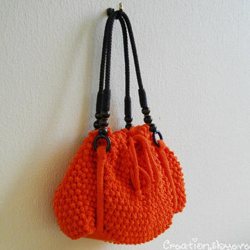Funky bobbles shoulder bag