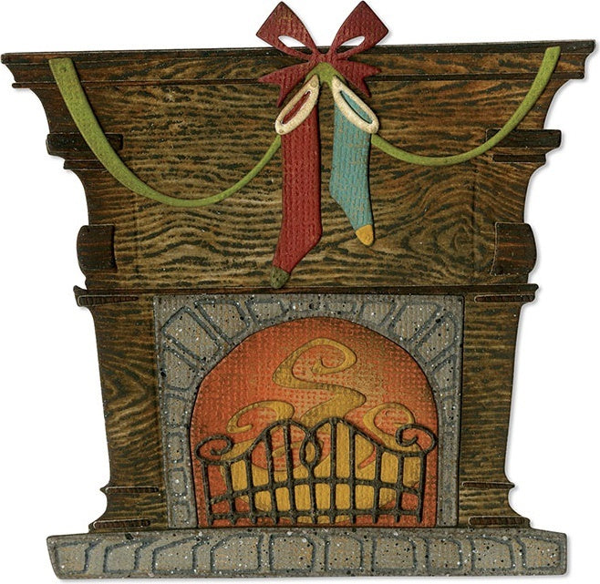 Sizzix Thinlits Dies By Tim Holtz - Fireside