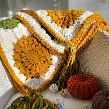 Rustic Harmony Baby Blanket