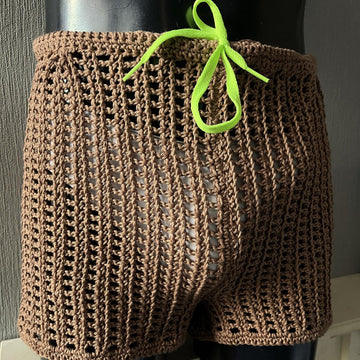 Rib Mesh Shorts