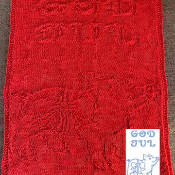 Nr. 388 25. Pig God Jul guest towel