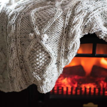 Winter Cabin Throw