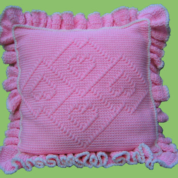 SweetHeart Afghan and Pillows