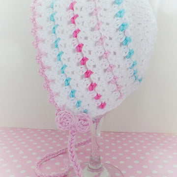 Dinky Dot Baby Bonnet
