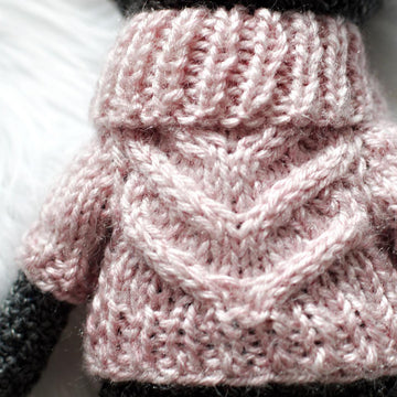 LUNA - Antler Cable Doll Sweater
