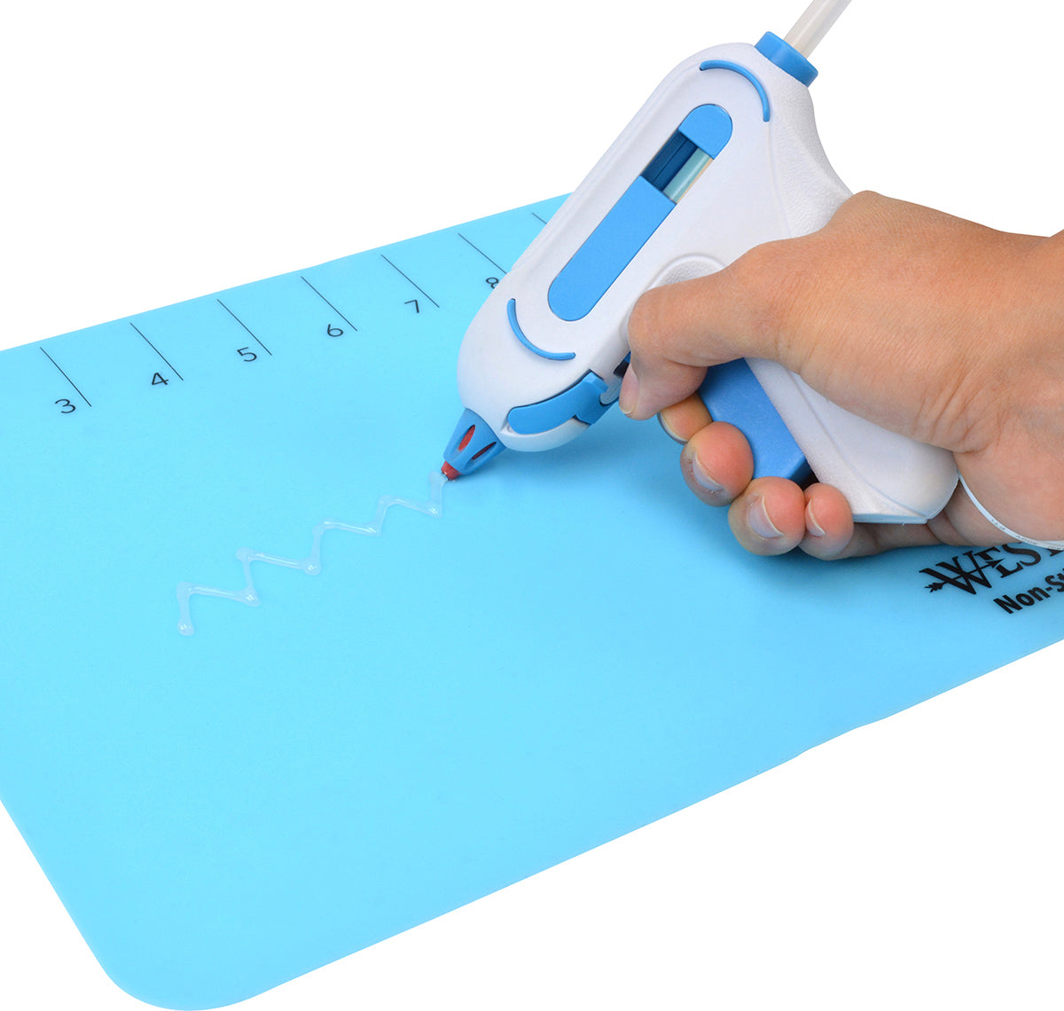 Acme Westcott Projectmate Silicone Non-Stick Craft Mat 9"X12" - Blue