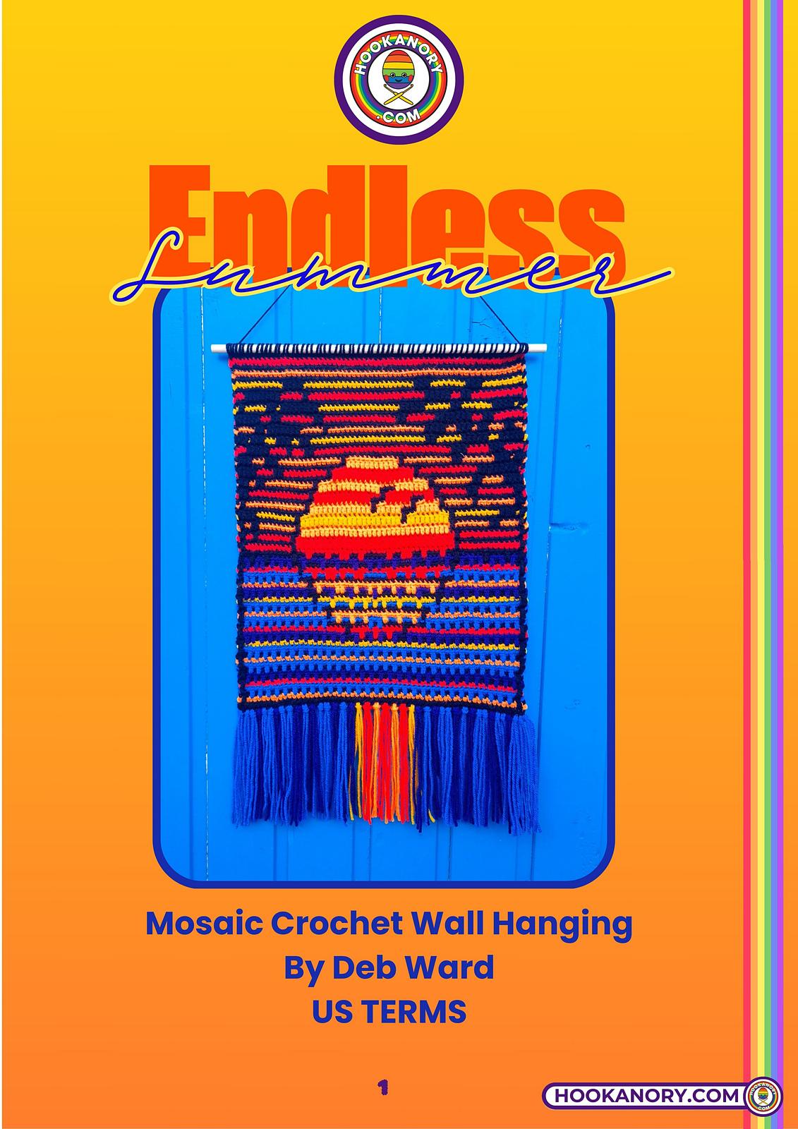 Endless Summer Mosaic Wall Hanging