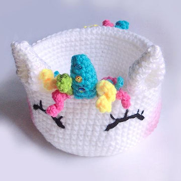 Unicorn crochet pattern, holder