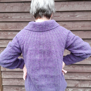 ISOBEL, lady jumper in Shetland wool