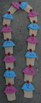Cupcake Scarf