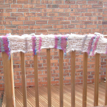 Lace & Felted Scarf