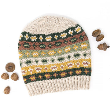 Sola Fair Isle Hat for Adults & Kids