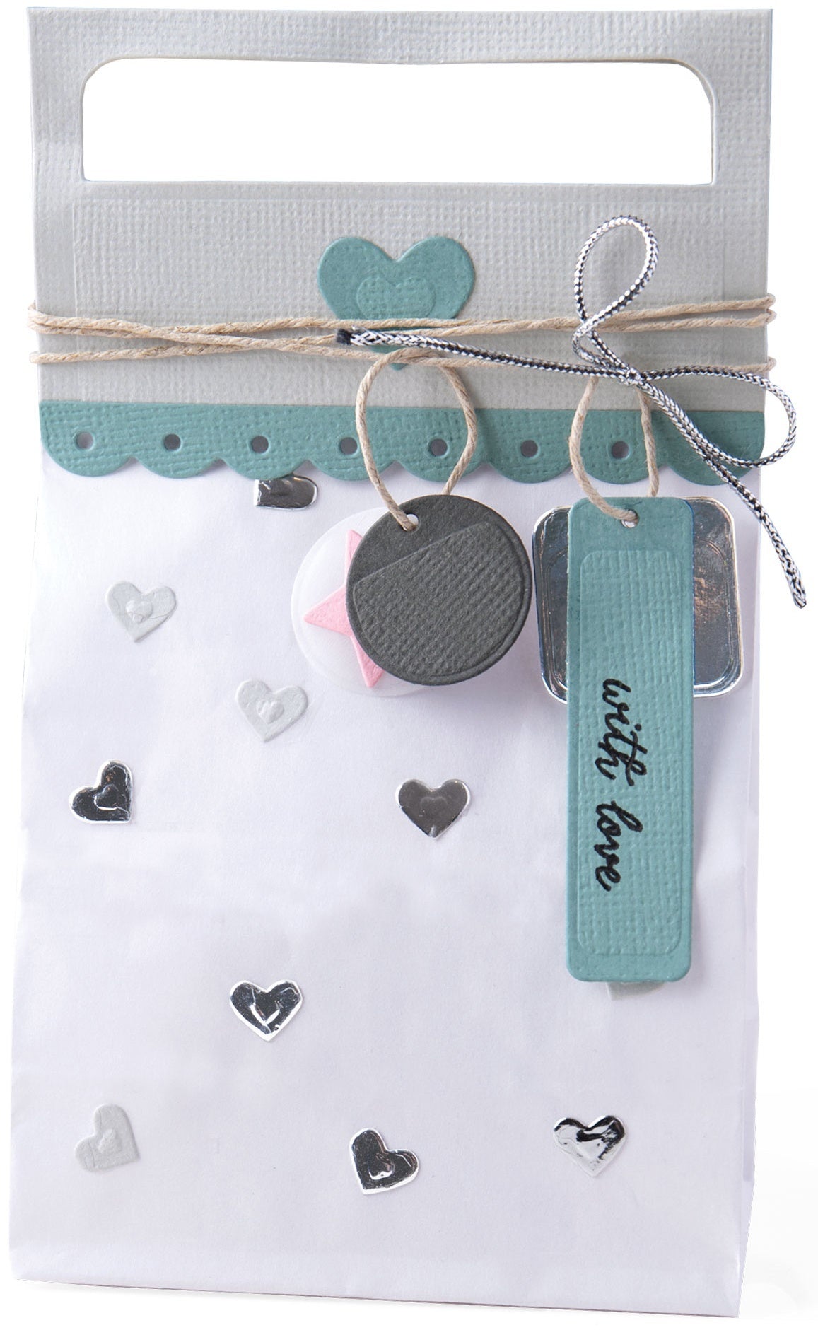 Sizzix Thinlits Dies By Georgie Evans 11/Pkg - Party Bag Topper
