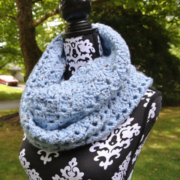 Tulip Stitch Infinity Scarf