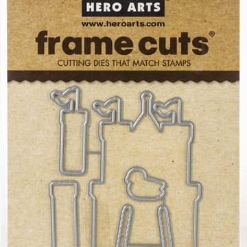 Hero Arts Frame Cut Dies - Build A Castle
